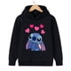 thumbnail image 5 of Sudadera kawaii Stitch Sudadera con capucha Ropa de dibujos animados para niños Niñas Niños Sudadera Lilo y Stitch Sudadera con capucha Manga Bebé Top informal, 5 of 5