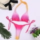 thumbnail image 5 of Gibobby Conjunto de Bañador Sexy Conjunto Bikini de dos piezas Ropa de playa Traje de baño Vendaje Traje de baño Estampado sexy Mujeres Trajes de baño Ta(Rojo,M), 5 of 5