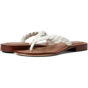 Bernardo Womens Theo Gladiator Sandal 7.5 White Glove Leather
