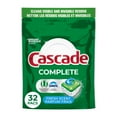 thumbnail image 1 of Cascade Complete Dishwasher Pods, Dishwasher Detergent, Dish Detergent Soap, Fresh 32CT, 1 of 10