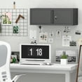 thumbnail image 4 of Marcree Metal Garage Storage Cabinets, Lockable Storage Cabinet with Doors, Wall Mount Cabinet Storage with Lock, Hanging Floating, 4 of 7