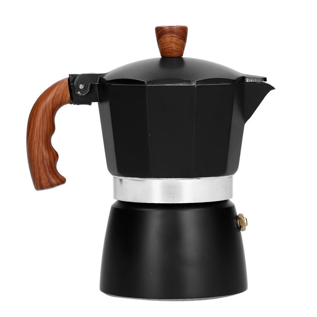 Coffee Maker Pot, High Temperature Resistance Durable Moka Pot For Office For Home 300ml 6 Cups