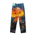 thumbnail image 2 of Fotbe Glowing Mushroom In Forest Men's Pajama Pants,Sleepwear Pants,Pj Bottoms Drawstring And Pockets-X-Large, 2 of 7
