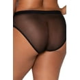 thumbnail image 6 of Curvy Couture Sheer Mesh Hipster 1313S, 6 of 42