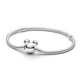 thumbnail image 2 of Pandora Disney Mickey Mouse Clasp Moments Snake Chain Bracelet, 2 of 2