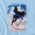 thumbnail image 2 of Supergirl Endless Sky Women's T Shirt, Light Blue, X-Large, 2 of 6
