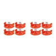 thumbnail image 4 of Kenally Reemplazo para Black Decker Trimmer 4 piezas Tapa de cubierta y 4 piezas Resortes RC-100-P Piezas de repuesto para cortacésped 86*34mm 2piezas Kenally CBP001853, 4 of 5