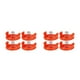 thumbnail image 3 of Kenally Reemplazo para Black Decker Trimmer 4 piezas Tapa de cubierta y 4 piezas Resortes RC-100-P Piezas de repuesto para cortacésped 86*34mm 2piezas, 3 of 6