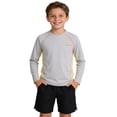 thumbnail image 2 of Annhoo Girls Raglan Crewneck Sweatshirts Fall Warm Color Block Oversized Cute Kids School Casual Layering Top, 2 of 7