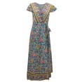 thumbnail image 5 of DondPO Robe Maxi pour Femmes Robes de Plage Maxi à Fleurs Dos Nu Robes de Soirée Robe d'Été pour Femmes Aguichant Longue Boho Robe pour Femme Robes d'Été Robes pour Femmes Robe Jaune TG, 5 of 5