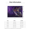 thumbnail image 5 of Anime Yu-Gi-Oh Flannel Blanket Cozy Ultra-Soft Micro Throw Blanket For Bed Sofa Couch Car Office Camping Travel All Season Fleece Blanket 50"x40", 5 of 8