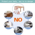 thumbnail image 7 of Corner Protector for Baby, Protectors Guards - Furniture Corner Guard & Edge Safety Bumpers - Baby Proof Bumper & Cushion to Cover Sharp Furniture & Table Edges - Clear and Transparent - (10 Pack), 7 of 7