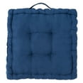 thumbnail image 5 of SAFAVIEH Gardenia Floor Pillow Navy, 5 of 5