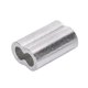 thumbnail image 1 of Riwesomey Cable de aluminio Crimps Sleeve 8-Shape Doble agujero Virola Crimping Loop Clips de cuerda de alambre OD 1 1.2 1.5 2 2.5 3 4 5 6 8 10 Herramientas y ferretería, 1 of 6