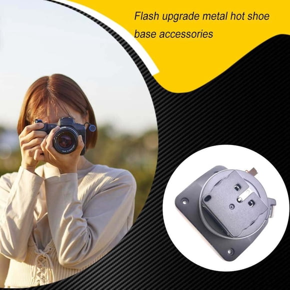 Hot Shoe Base Camera Flashlight Mount Hotshoe Photography Shooting Equipment Repair Accessories Spare Parts Replacement for Godox V1S