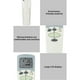 thumbnail image 3 of Tholdsy Mando a distancia para aire acondicionado, piezas de repuesto para controlador A/C, interruptor, accesorio electrónico, repuesto para Videojuegos y accesorios, 3 of 6