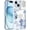 Flower, variant on Christian God Phone Case for iPhone 16 6.1", Clear Western Aesthetic Jesus Verse Bible Cross Design, Floral Flower Print Pattern Transparent Cover, Soft TPU Protection for iPhone 16