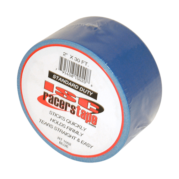 ISC Standard-Duty Racer's Tape: 2 in x 30 ft. (Blue)