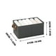 thumbnail image 3 of Almacenamiento de ropa con carga cationica, caja de almacenamiento de ropa, caja de almacenamiento plegable para ropa, caja de almacenamiento para ropa interior, ideal para dormitorios,, 3 of 9