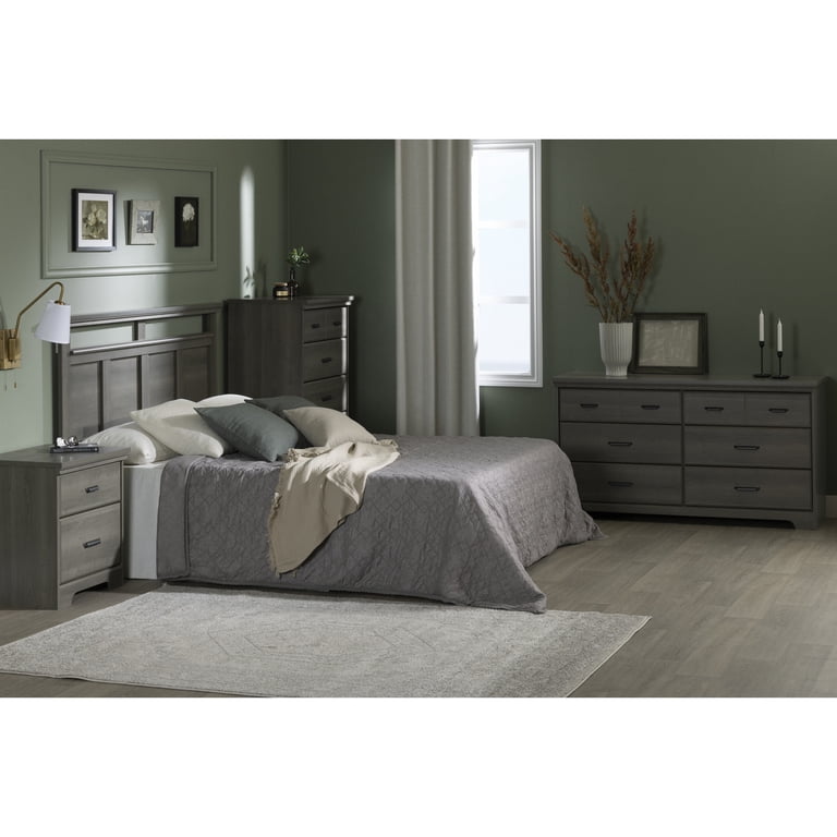 South Shore Versa, Traditional Dresser, Gray - Walmart.com