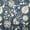 Blue, variant on Sun Zero Cooper Textured Thermal-Lined Room Darkening Energy-Efficient Grommet Curtain Panel, Linen Floral, 40X84 (Single Panel), 40"X84", Linen