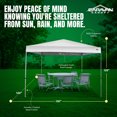 thumbnail image 3 of Caravan Canopy CVAN21007900010 Sports V Series 2 10 x 10 Ft Straight Leg Tent, 3 of 8