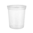 thumbnail image 2 of Nicole Home Collection Clear Round Deli Lid-32 oz.  Pack of 5 Microwaveable Containers with Lid, 32 oz, 5 Pieces, 2 of 6