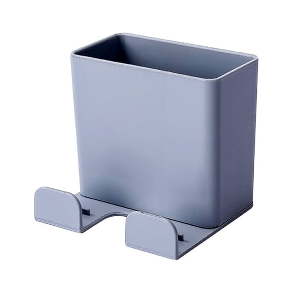 Masteelf 2 Pcs Wall Mount Clear Phone Cradle Holder Mobile Charging Rack Bracket for