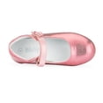 thumbnail image 4 of Weestep Toddler/ Little Kid Girl Dress Ballet Flat Mary Jane Ballerina Shoe(8 Toddler, Flower Pink), 4 of 6