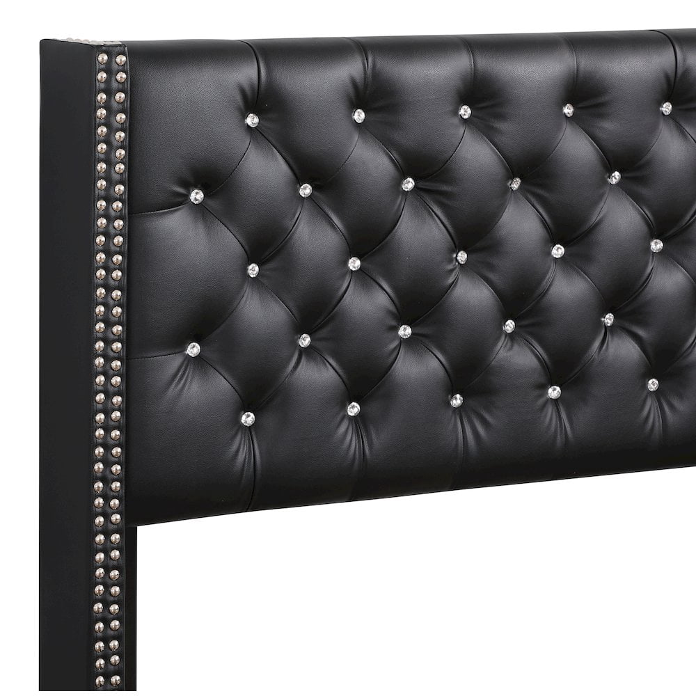 Glory Furniture Julie Full Bed in Black Color