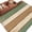 Brown Off-White Green, variant on 5'x8' Area Rugs, Farmhouse Sage Green Brown Indoor Outdoor Area Rug for Living Room Bedroom, Country Vintage Wooden Washable Bathroom Rugs Kitchen Floor Carpet Mats Home Decor Aesthetic