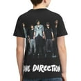 thumbnail image 2 of One Direction 1d Boys Girls T Shirt Kids Short Sleeve Crewneck 3d Printed Graphic Shirts For Kids Youth X-Small, 2 of 7