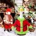 thumbnail image 6 of Christmas Porch Decorations, Holiday Winter Decor Set For Outdoor Entrance Display Christmas Party Ambiance 23 Inch Decorative Set For Porch Doorway Yard Patio Home Holiday Decoration, 6 of 8