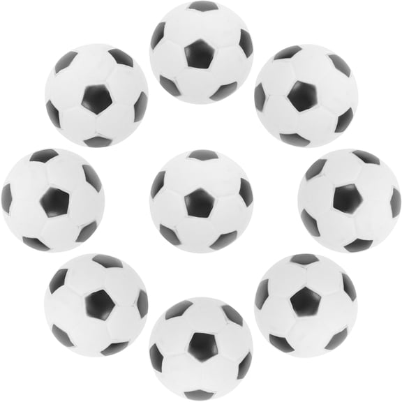 LOLIPPYY 12-Pack Multicolor Soccer Cake Toppers Vinyl Decorations for Birthday Parties, Family Events, and Sports Fan Celebrations