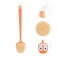thumbnail image 3 of Unique Bargains Fashion Bath Brush Body Scrubber 1 Pc Orange, 3 of 6