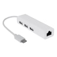 thumbnail image 1 of USB-C USB 3.1 Type C To USB RJ45 Ethernet Lan Adapter Hub Cable for PC, 1 of 5