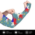 thumbnail image 3 of Filipino Flag Stars Sun Pattern Gardening Sleeves Farm Sun Protection Cooling Arm Sleeves For Women Men With Thumb Hole, 3 of 6