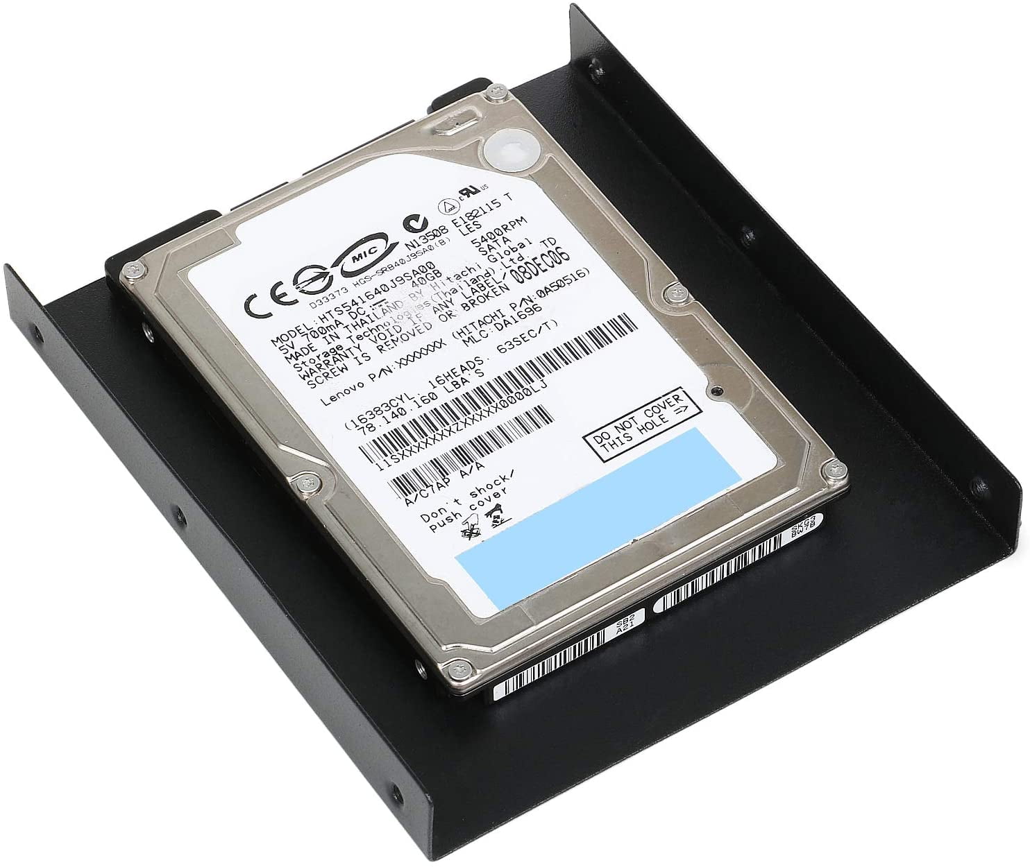 replace 3.5 hdd with 2.5 ssd