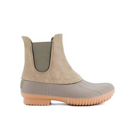 high heeled duck boots