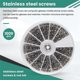 thumbnail image 4 of 1000Pcs Stainless Steel Screws Set Machine Screws Assortment For PC Glasses Mobile Phone, 4 of 5