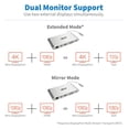 thumbnail image 3 of Estación de acoplamiento Tripp Lite USB-C con USB-A HDMI VGA mDP Gbe 4K, 3 of 9