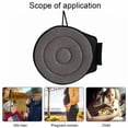 thumbnail image 3 of WIFKLSIIPG 360° Rotating Seat Cushion for Car Rotating Seat Cushion Elderly for Car 360 ° Rotating Car Seat Non Cushion Support 360° Swivel Car Seat for Support(Grey), 3 of 8