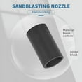 thumbnail image 4 of 5 Set 35X20X8mm Sandblasting Machine Class I Pure Boron Carbide Nozzle Sandblasting Tip Abrasive Blasting Nozzle, 4 of 8