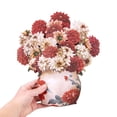 thumbnail image 1 of Party Greeting Card Multi Flower Optional 3D Three Handmade Paper Carving Mother's Day Vase Card: Use Exquisite Beauty To Convey Deep Feelings In The Heart Dedicated To The Favorite Mother, 1 of 7