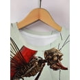 thumbnail image 3 of Men's 3D printed T-shirt, a weird mosquito, with a red bottle on the back, transparent wings, peculiar pattern, machine washable, soft fabric, fashionable design short-sleeved T-shirt, 3 of 6