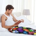 thumbnail image 6 of Picia Easter Eggs2 Mens Soft Woven Cotton Elastic Waistband Sleep Pajama Pant Lounge Sleep Pant With Pockets And Drawstring-Small, 6 of 9