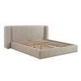 thumbnail image 6 of TOV Furniture Babette Tan Boucle King Bed, 6 of 9