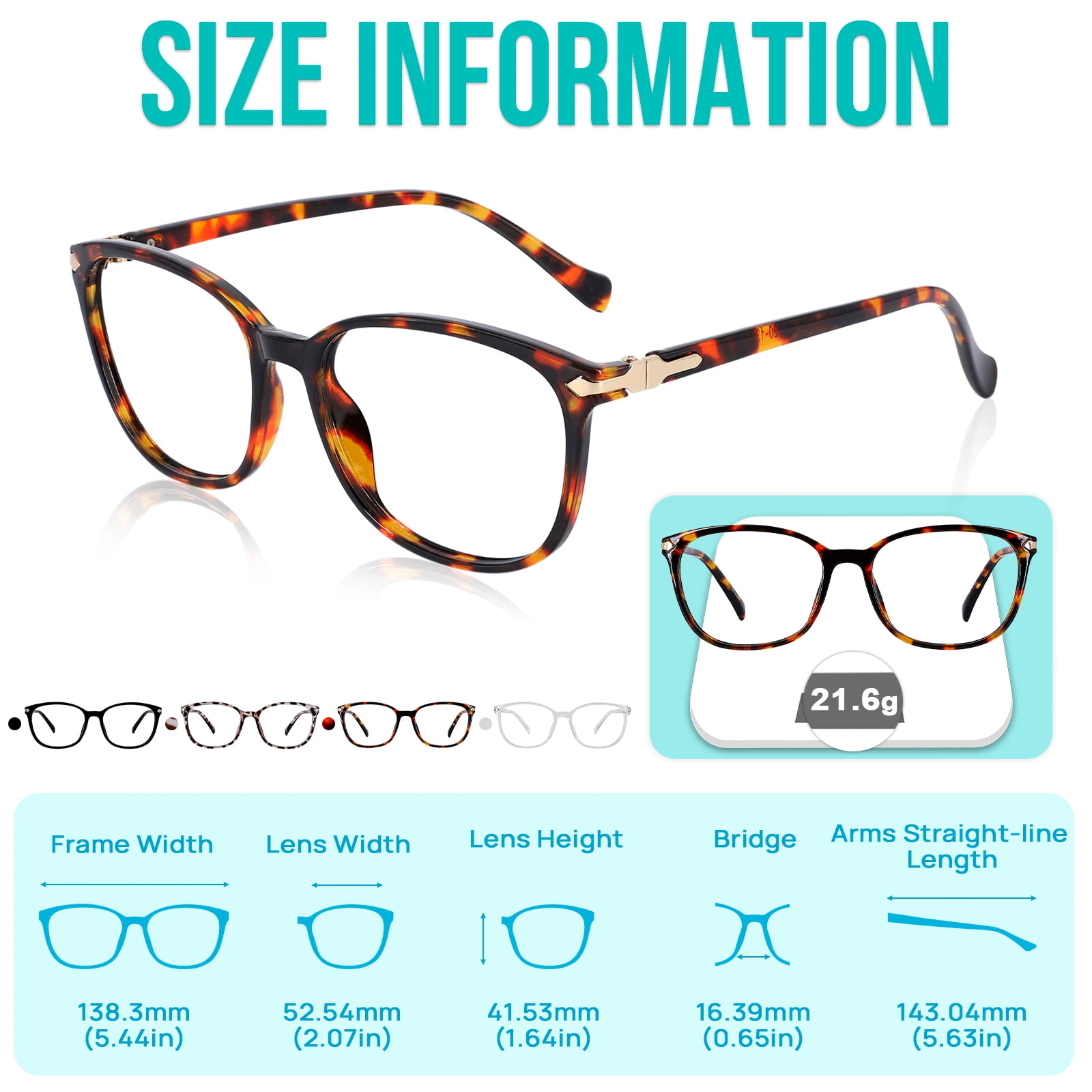 4 PACKS Reading Glasses 2.25 Women Blue Light Blocking Filter UV Computer Readers 1.00 1.25 1.50 1.75 2.00 2.25 2.50 2.75 3.00 3.50 4.00 (225 Mix) WEMOOTANTS