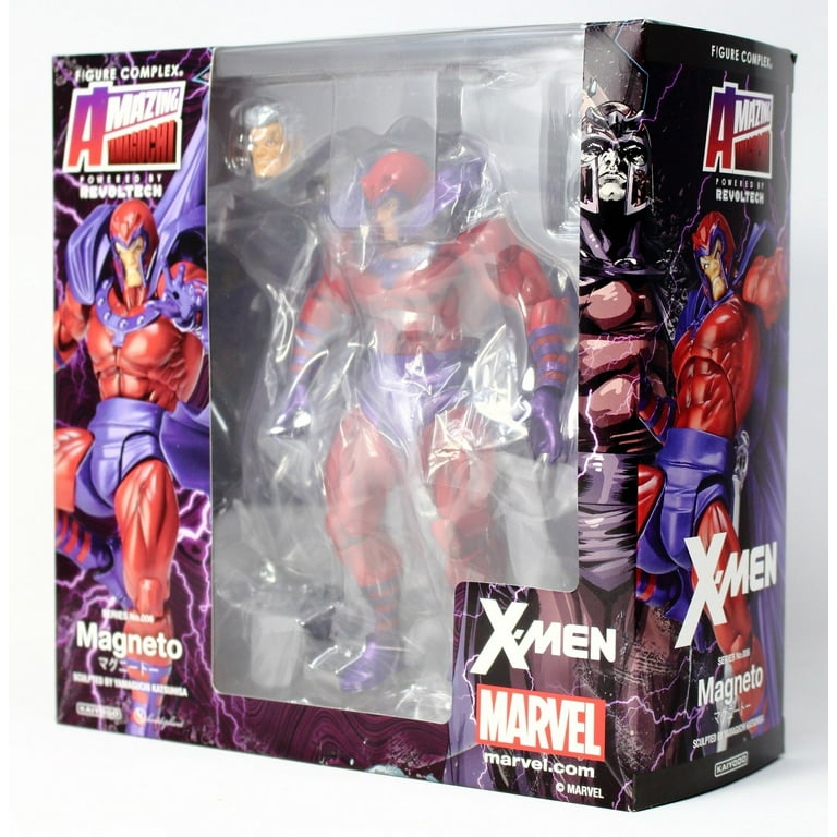 New US Seller Marvel Amazing Yamaguchi Revoltech No.006 Magneto MIB X-Men