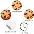thumbnail image 3 of 128 pegatinas de galletas para álbumes de recortes, pequeñas pegatinas amarillas a granel, redondas, autoadhesivas, impermeables., 3 of 9